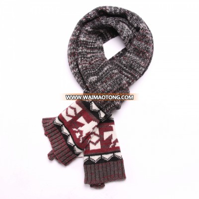 Newest winter fashion custom style knitting scarf